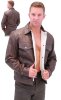 Кожаная куртка Denim Style с подкладкой из Шерпы - M1412HN_0642.jpg