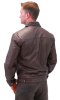 Кожаная куртка Denim Style с подкладкой из Шерпы - M1412HN_0657.jpg