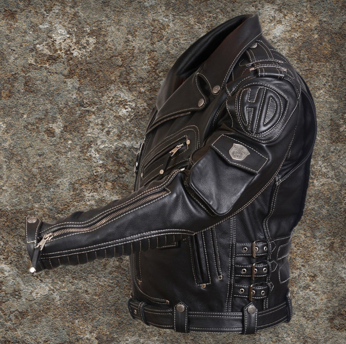 Байкерская куртка косуха Pretender Rock 3 (black) Байкерская куртка косуха Pretender Rock 3 (black)  из качественной, мягкой и тяжёлой буйволиной кожи. Цвет чёрный. Дизайн куртки выполнен в стиле Steampunk (Стимпанк)