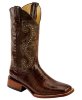 Ковбойские сапоги Ferrini Chocolate Alligator Belly Print Cowboy Boots - Square Toe - 036G39_47_p1.jpg