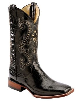 Ковбойские сапоги  Ferrini Alligator Belly Print Cowboy Boots