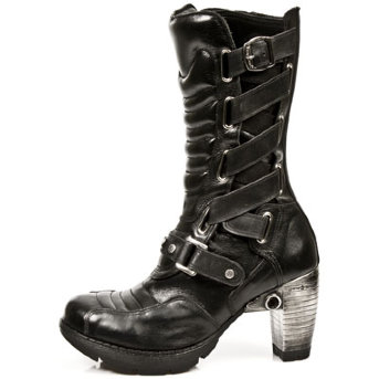 Женские байкерские ботинки New Rock M.TR009-C1